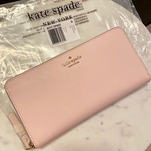 NEW Kate Spade Laurel Way Wallet Peachpuff Pink